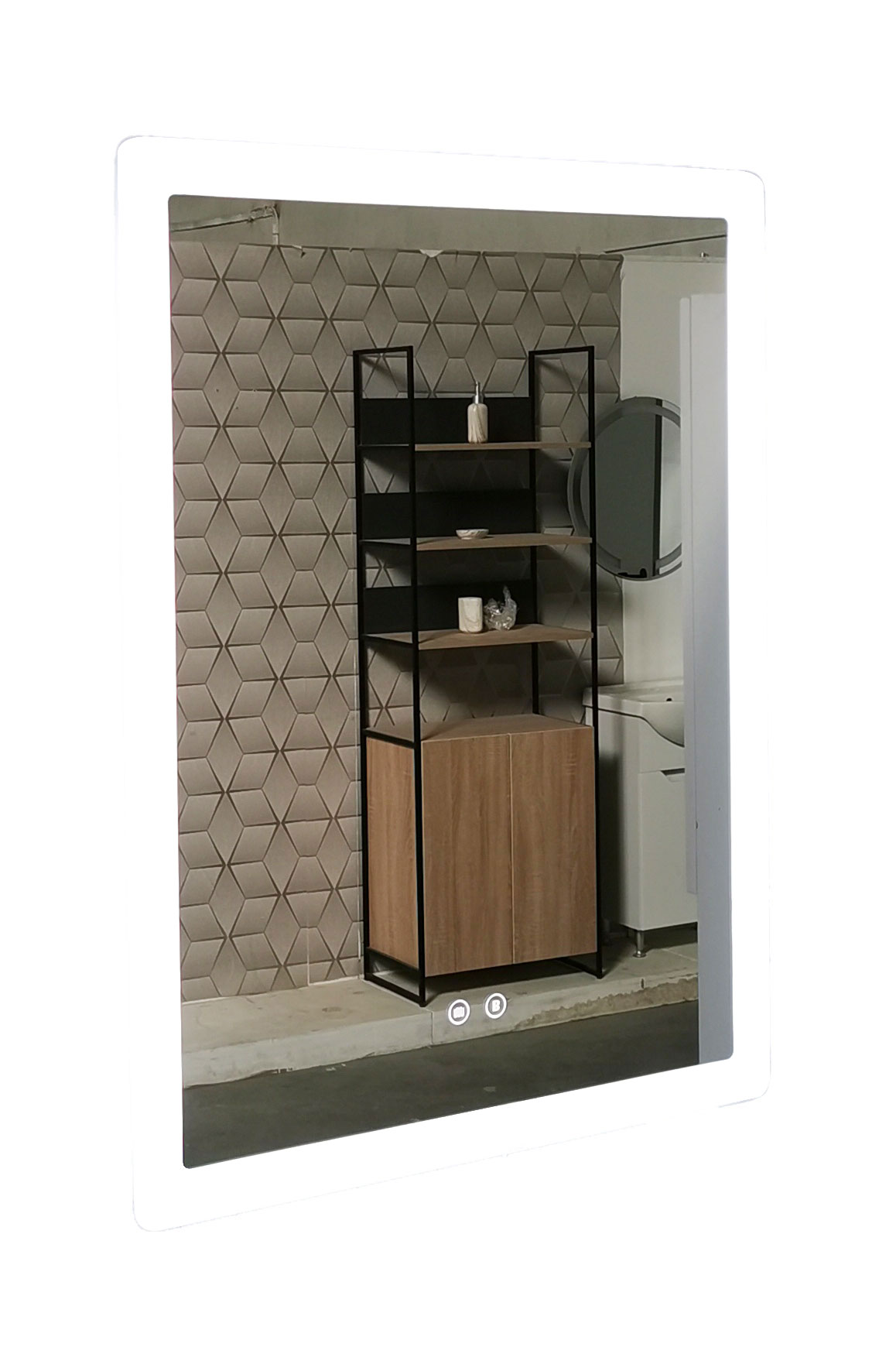 Oglindă cu iluminare LED, funcție dezaburire, MD2, 60x80cm