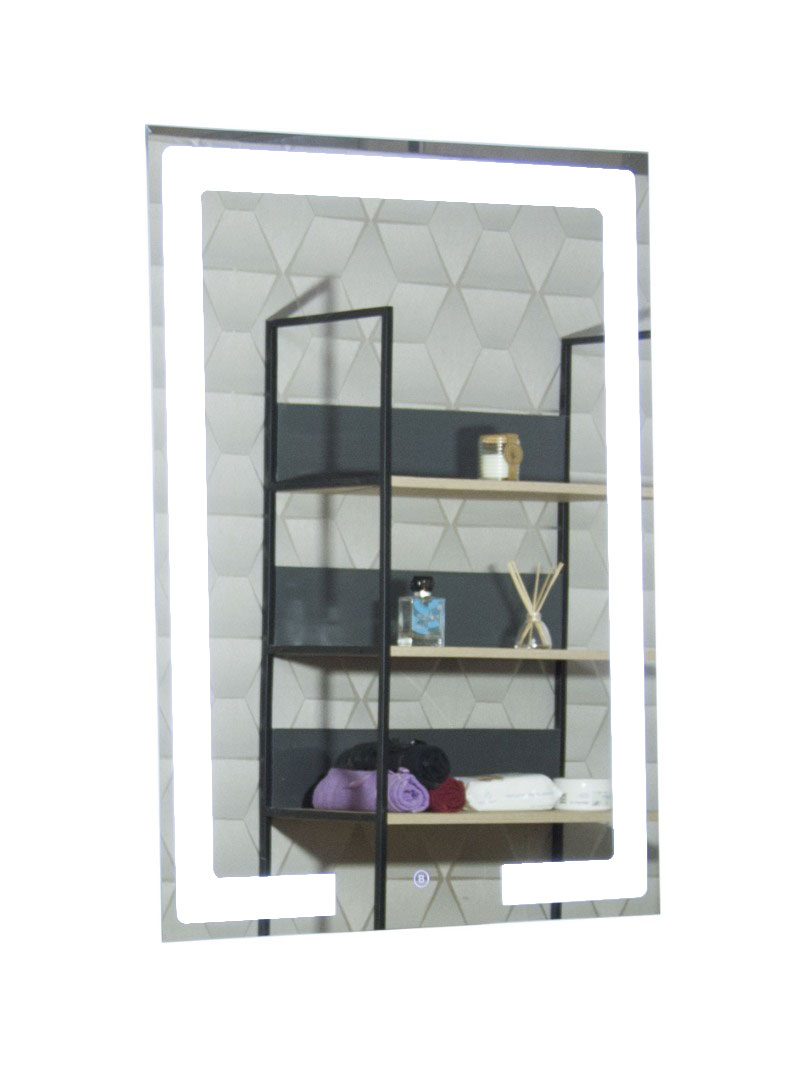 Oglindă cu iluminare LED și întrerupător touch, MD1, 60x80cm
