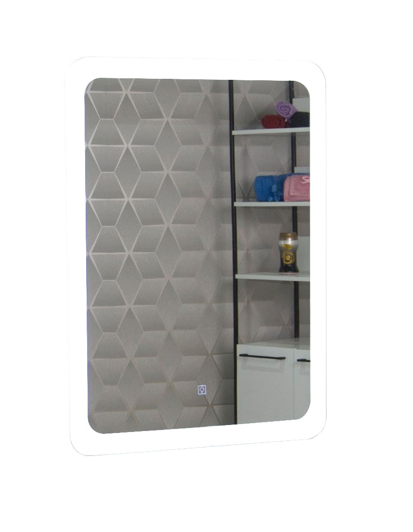 Oglindă cu iluminare LED și întrerupător touch, MD2,60x80cm