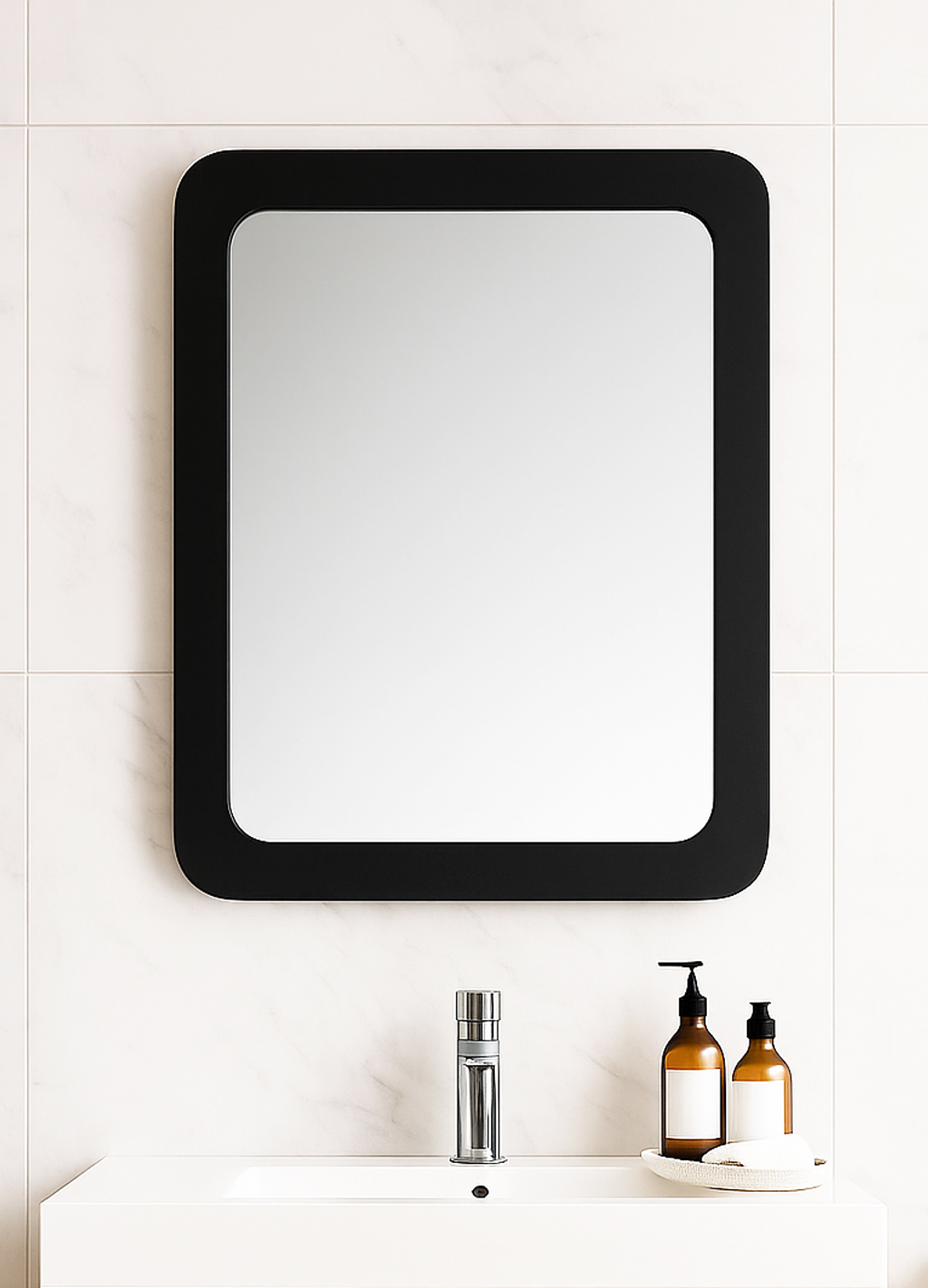 Oglindă Seria 080, 60cm, Negru