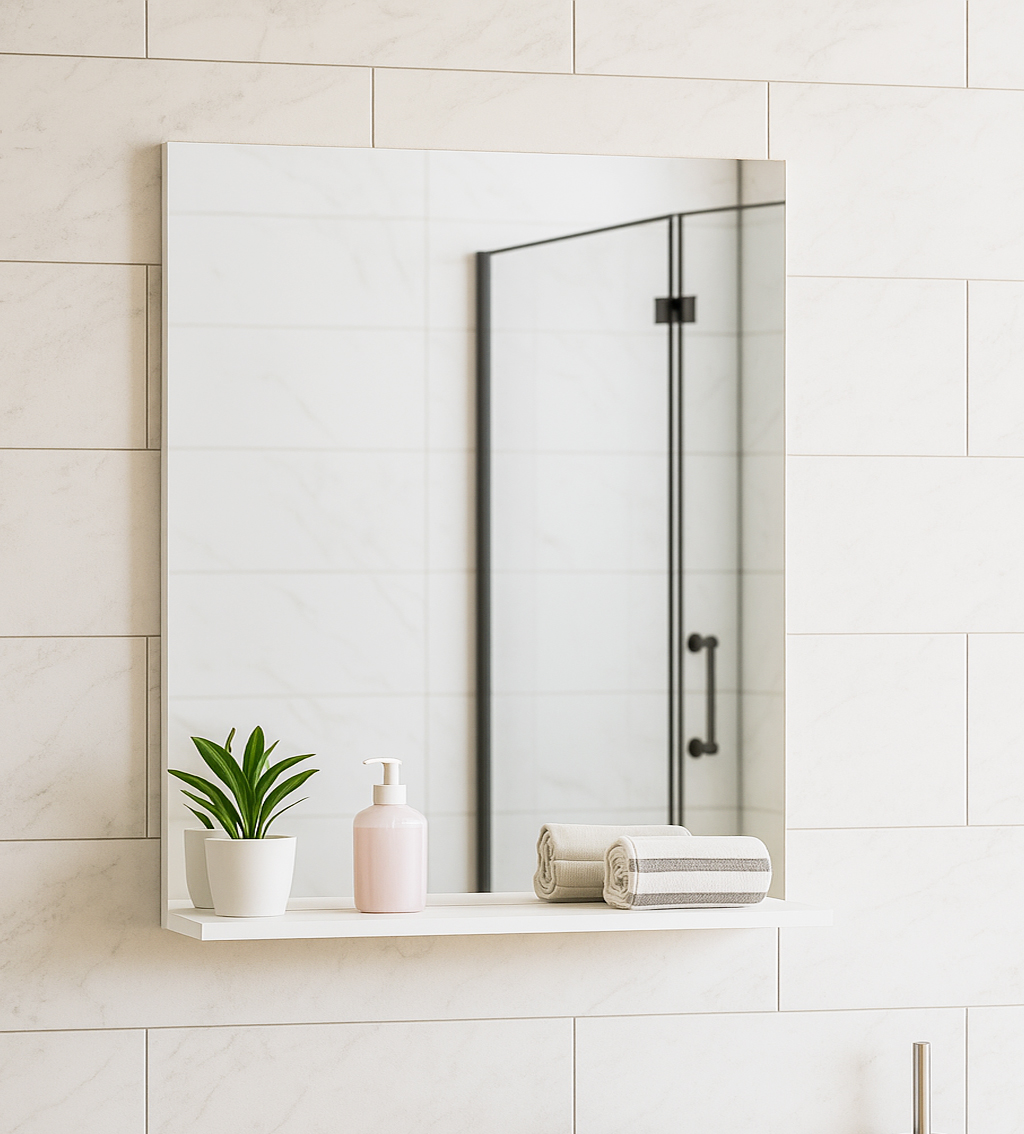 Oglindă Seria 055, 60cm, Alb