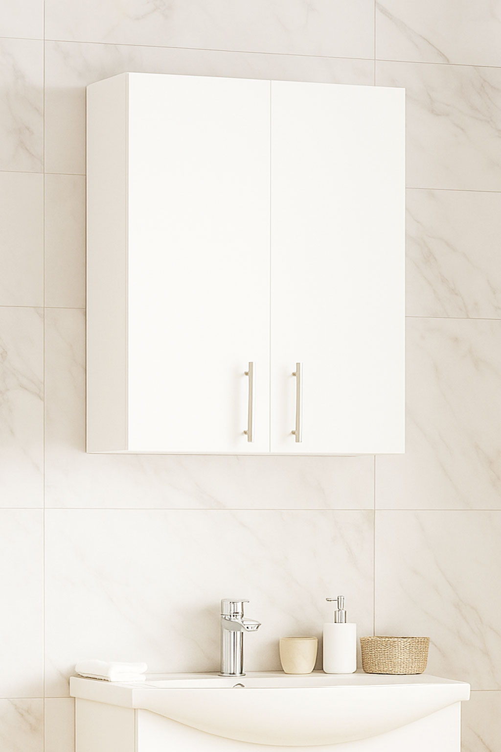 Dulap Verona Kit, 60x68cm, Alb