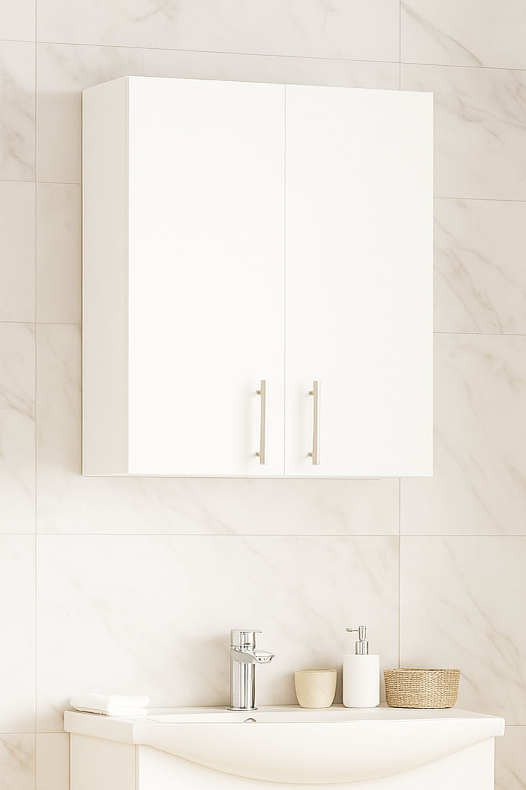 Dulap Verona Kit, 65x68cm, Alb