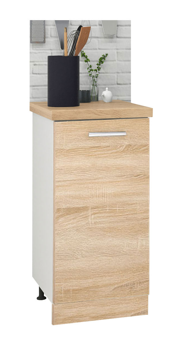 Mobilier bucătărie PAL kit, Germania, Inferior, 30cm, Sonoma