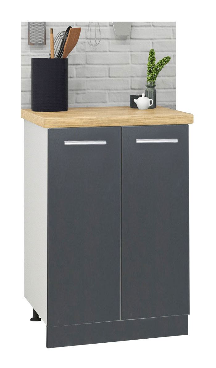 Mobilier bucătărie PAL kit, Germania, Inferior, 50cm, Antracit