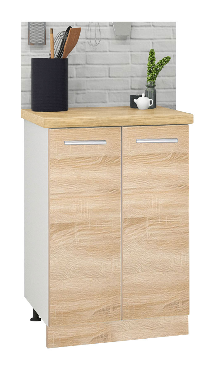 Mobilier bucătărie PAL kit, Germania, Inferior, 50cm, Sonoma