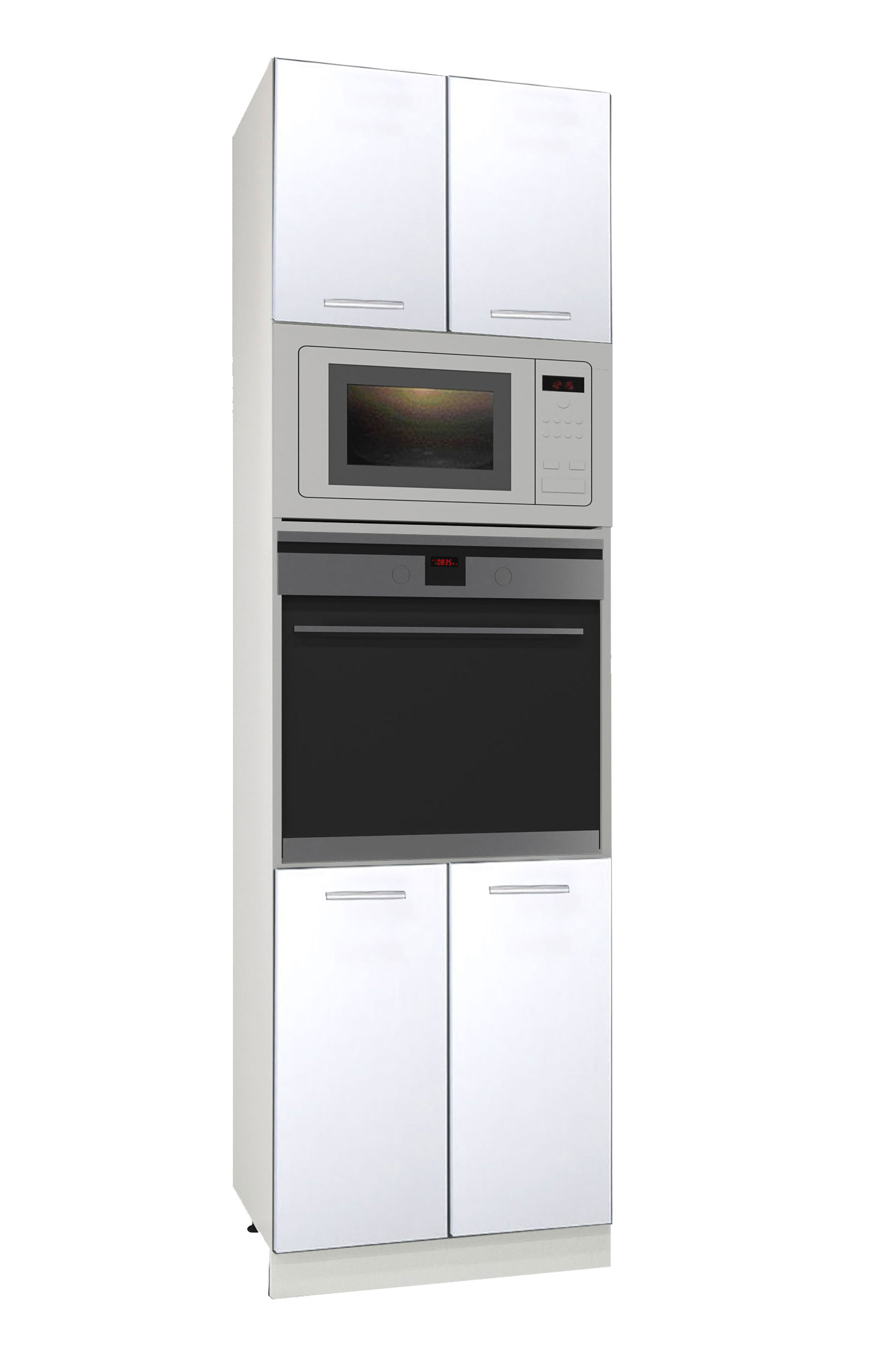 Mobilier bucătărie înalt PAL kit, Germania, 60cm, Alb