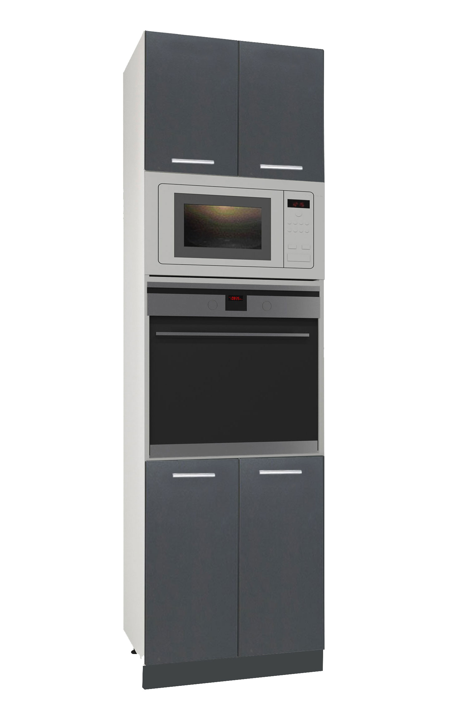 Mobilier bucătărie înalt PAL kit, Germania, 60cm, Antracit