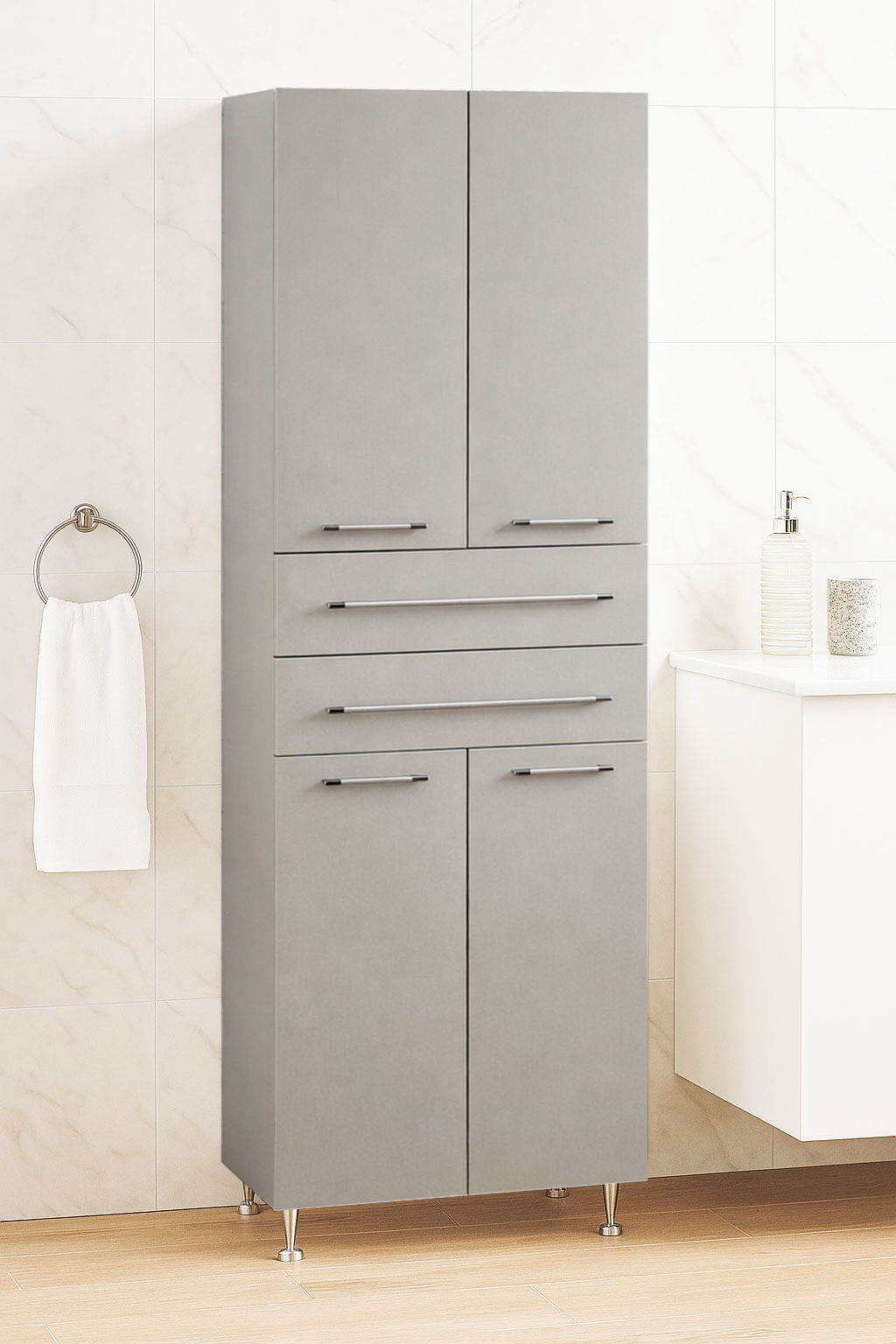 TALL CABINET KIT SERIES 008, RAL 7044