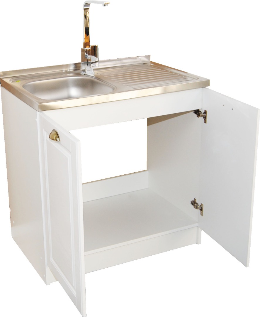 Mască Bucătărie MDF, Square, 80cm, Fag - Badenmob