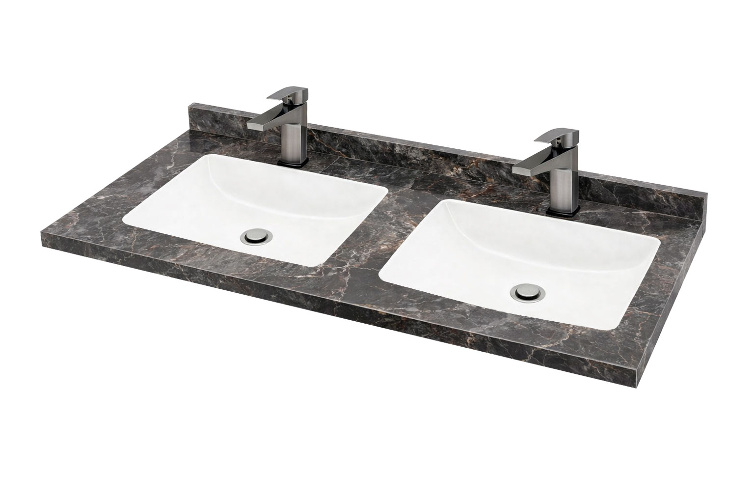 Chiuvetă Baie/Lavoar granit Dubai, Antracit, 120x46x5cm