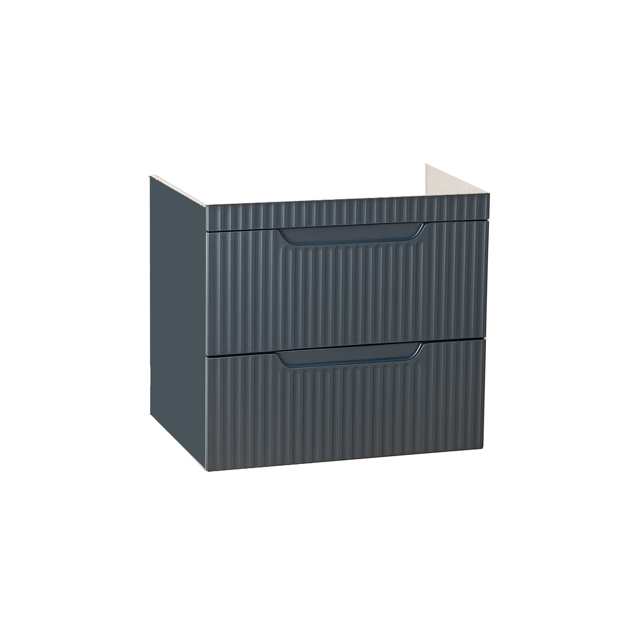 Mobilier Baie MDF, Seria 033, Suspendat, Sertare, 60cm, Antracit