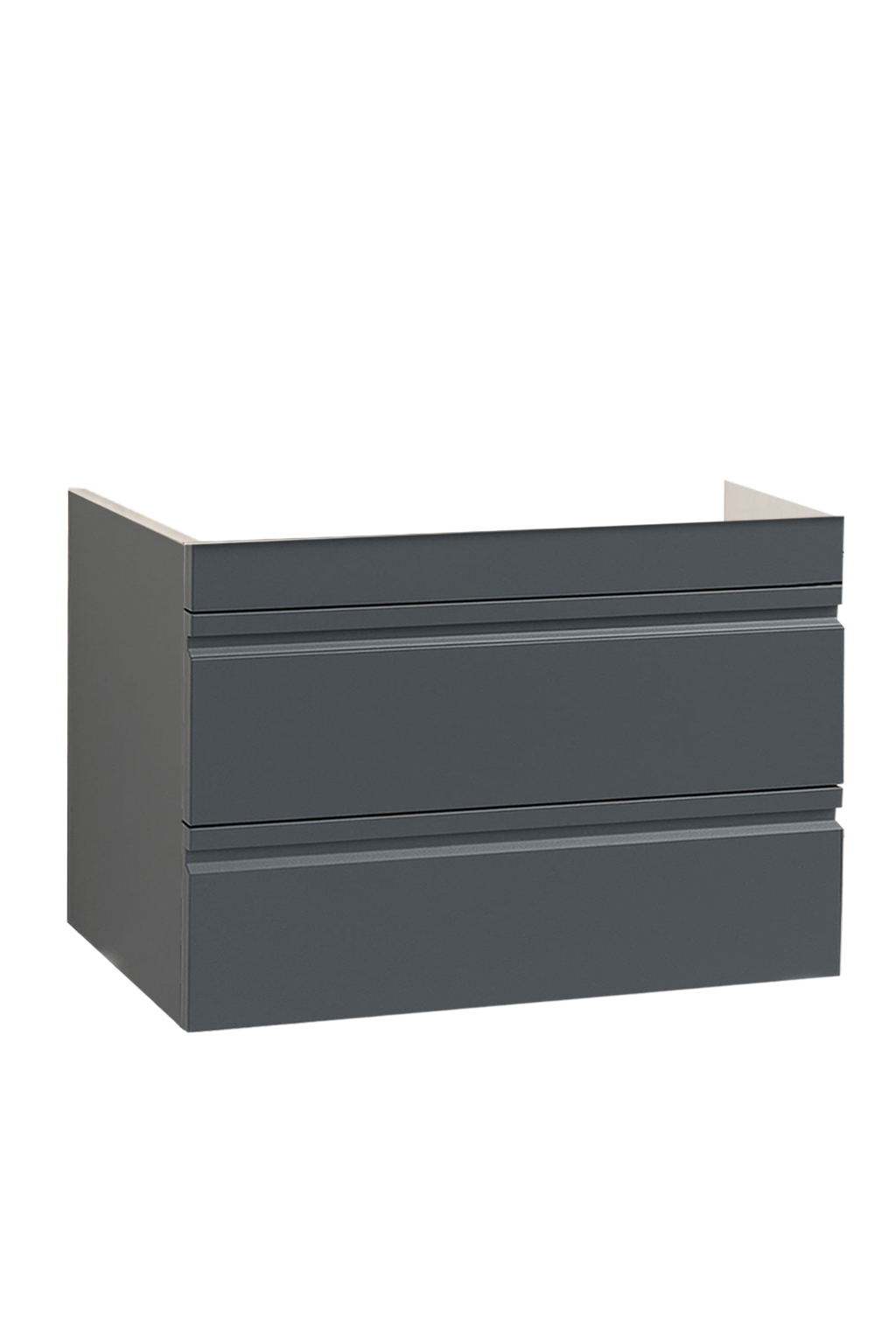 Mobilier Baie MDF, Seria 786, Suspendat, Sertare, 80cm, Antracit