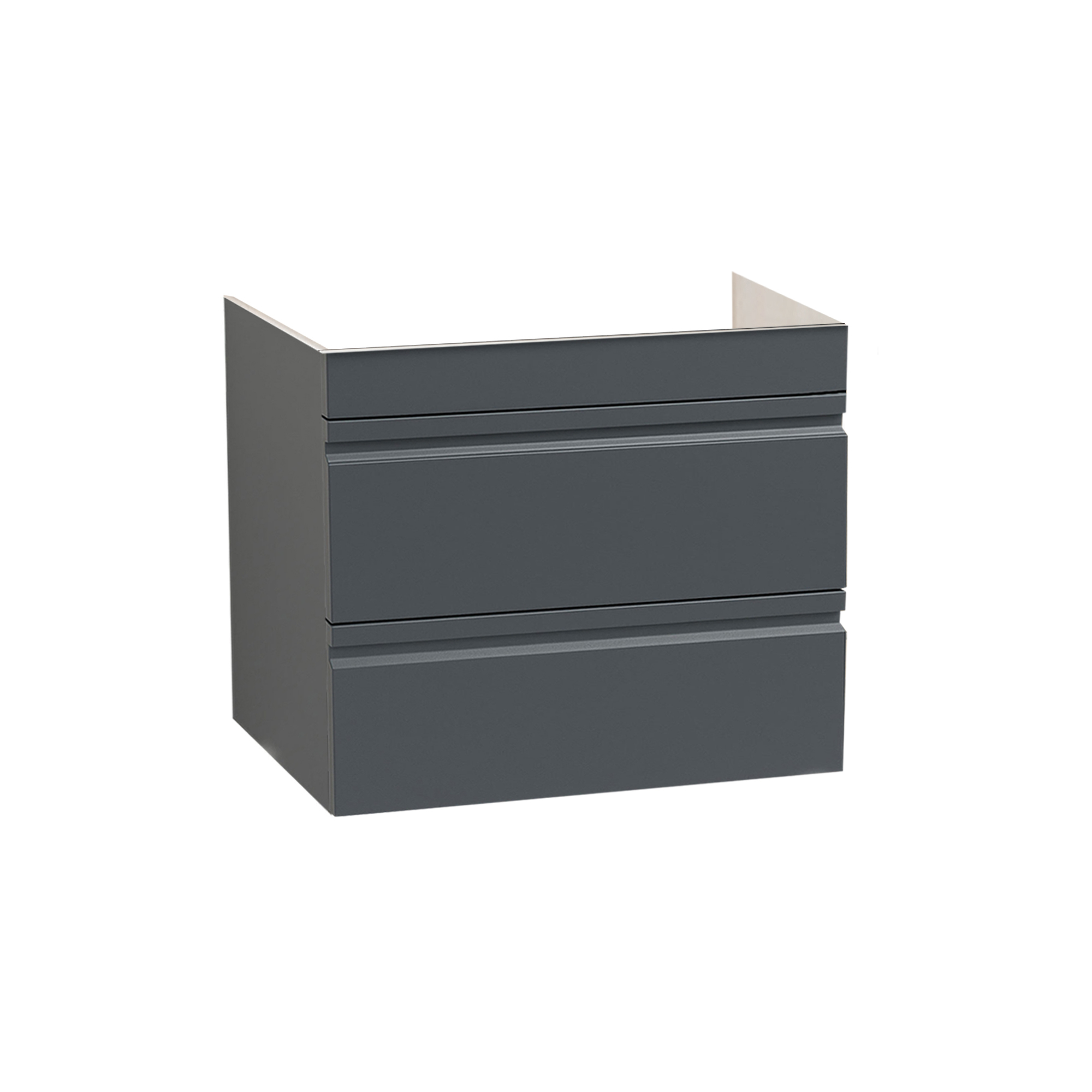 Mobilier Baie MDF, Seria 786, Suspendat, Sertare, 60cm, Antracit