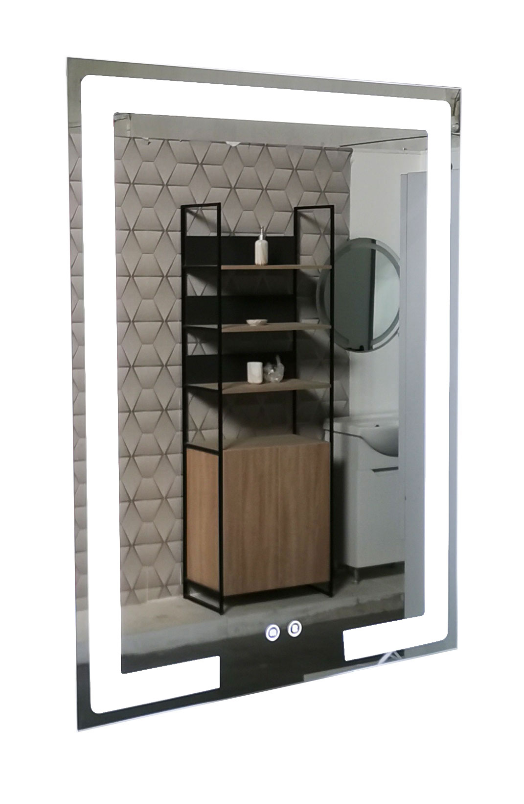 Set Mobilier Baie cu lavoar și Oglindă, Seria 733, Suspendat
