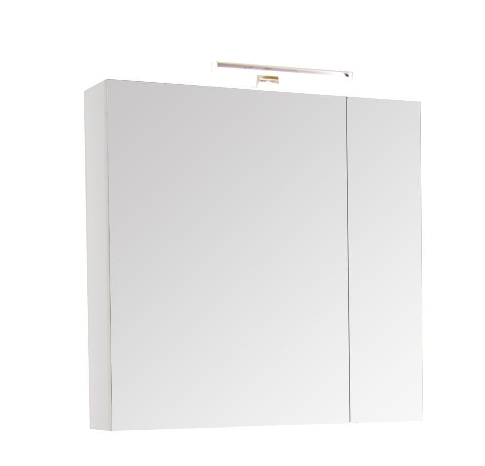 Kit oglindă Serena, 70cm, Alb
