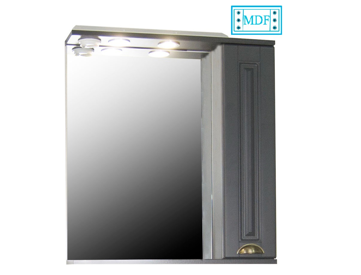 Oglindă MDF, seria 172, 65cm, Antracit