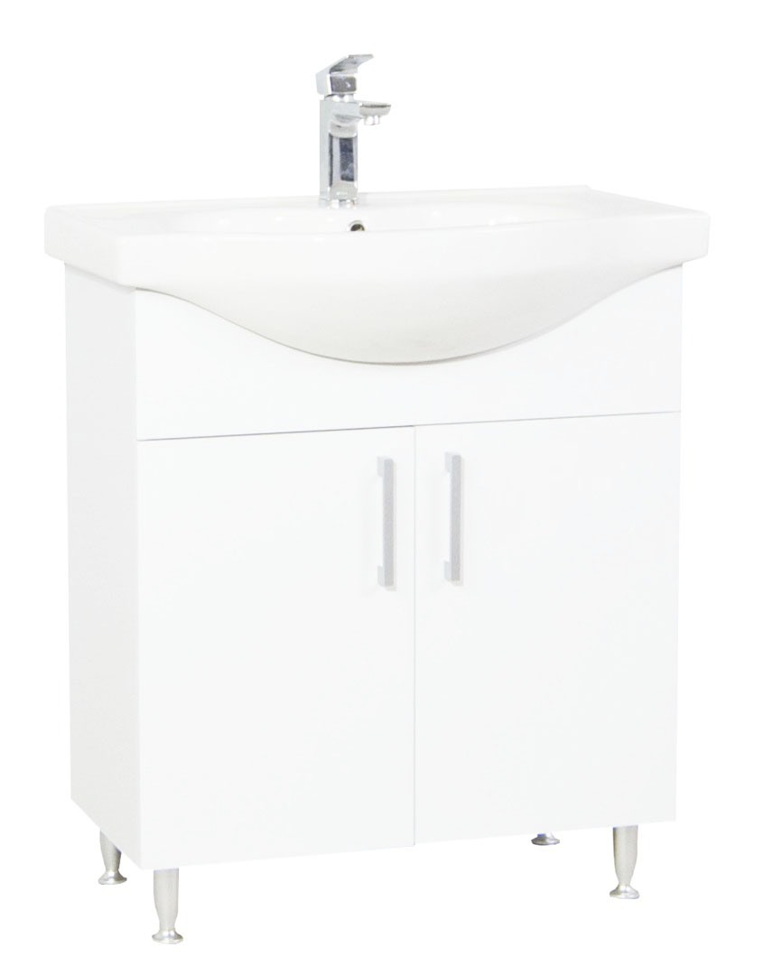 Kit bază și lavoar, seria 005, Eco 70, Alb