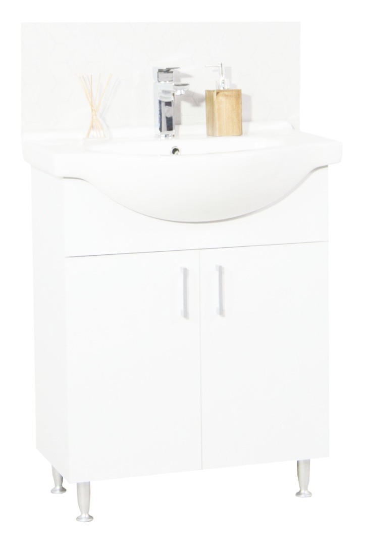 Kit bază și lavoar, seria 005, Eco 65, Alb