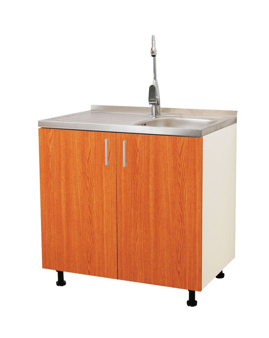 Mobilier bucătărie Tender Kit, Inferior, 80cm, Stejar