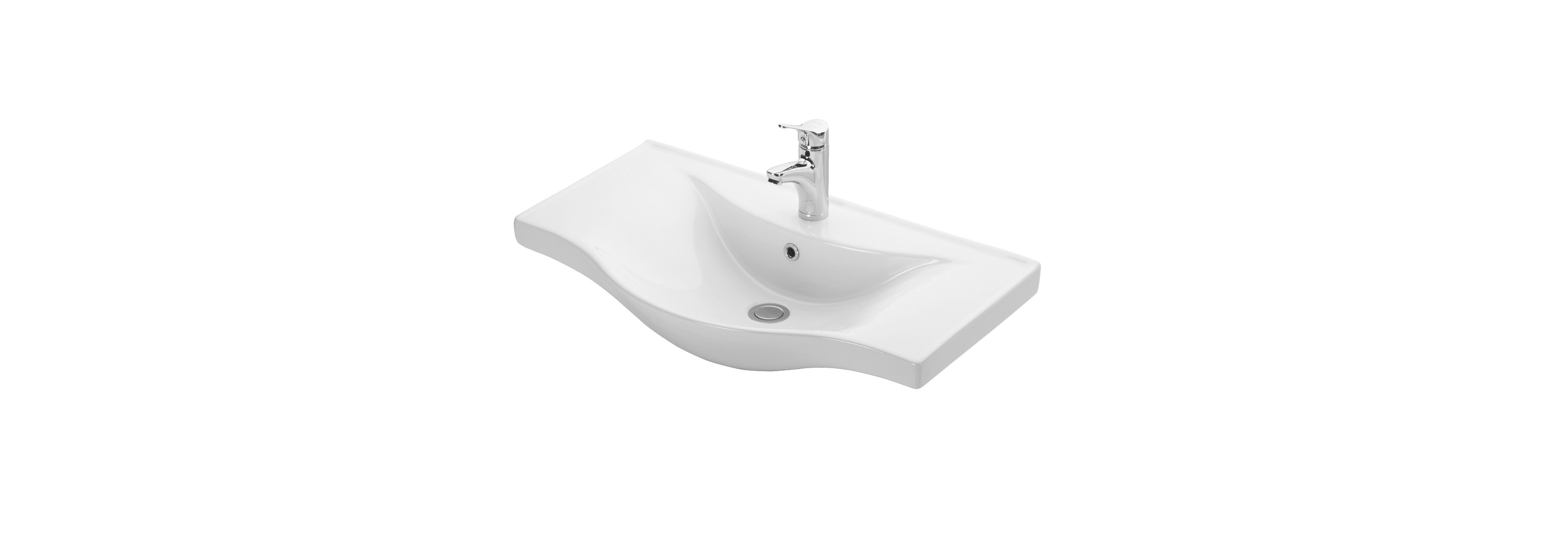 Lavoar ceramică Albatros, 75cm