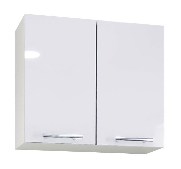 Corp suspendat hotă Bucătărie Iris, MDF vopsit, alb ultralucios, 60cm