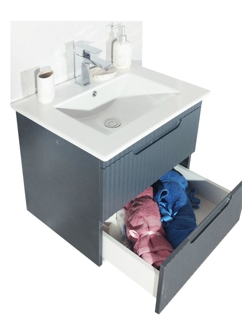 lp6f2eページ Set Mobilier Baie cu lavoar și Oglindă, Seria 033, Suspendat