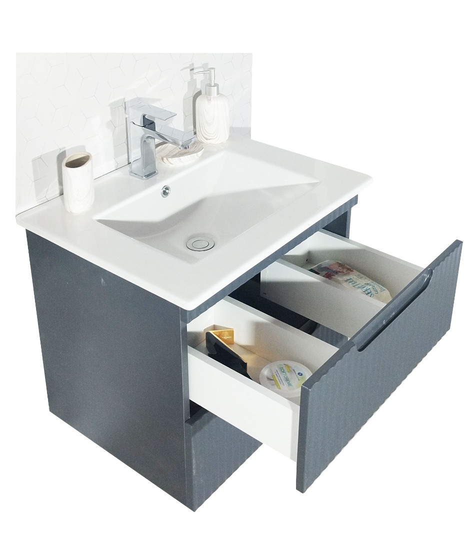 Set Mobilier Baie cu lavoar și Oglindă, Seria 033, Suspendat
